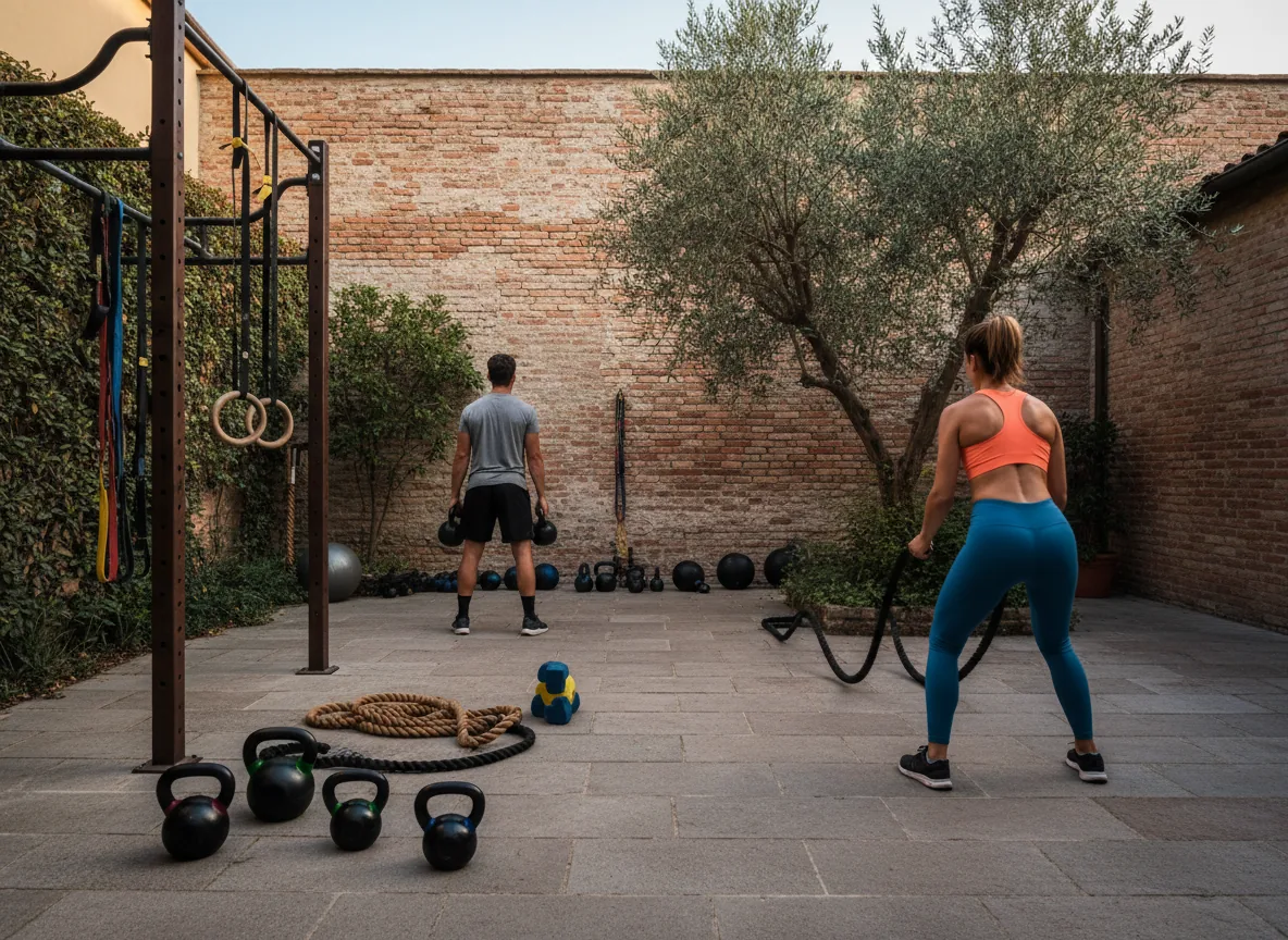 Allenamento funzionale all'aperto